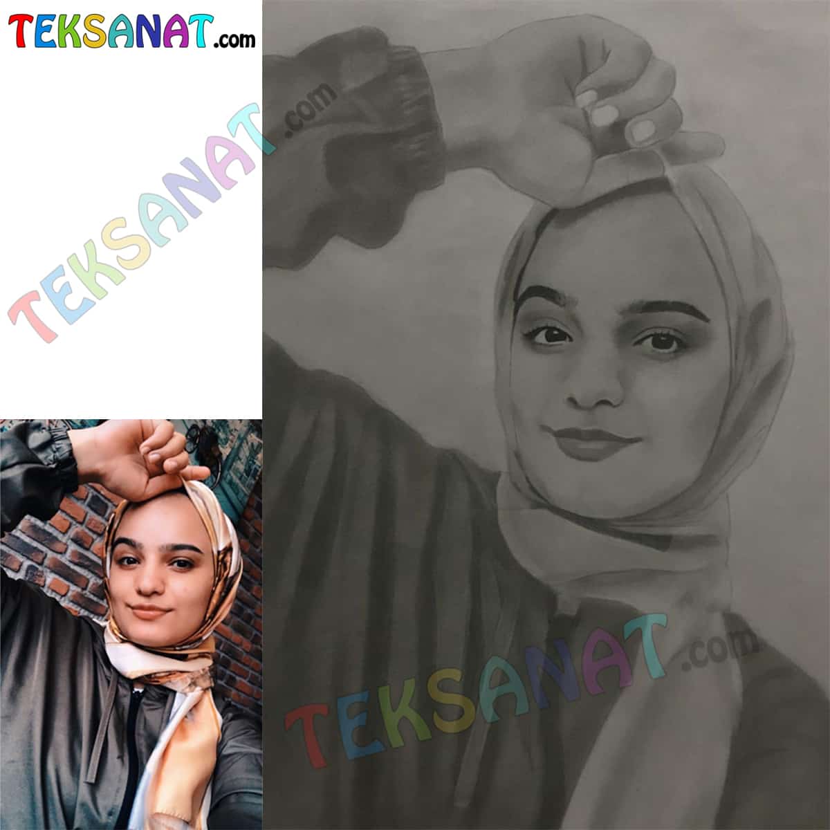 Karakalem Portre Sipariş