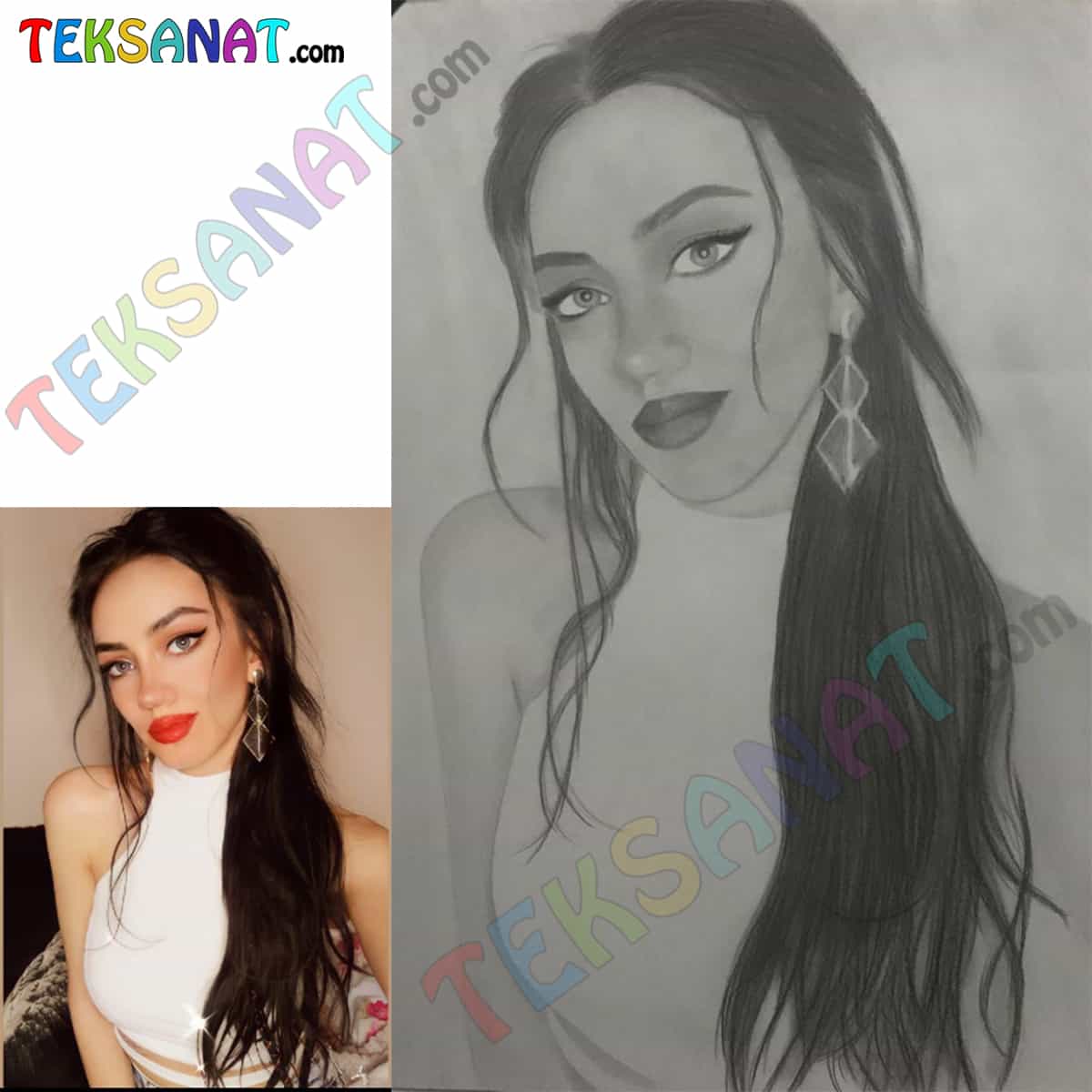 Karakalem Portre Sipariş