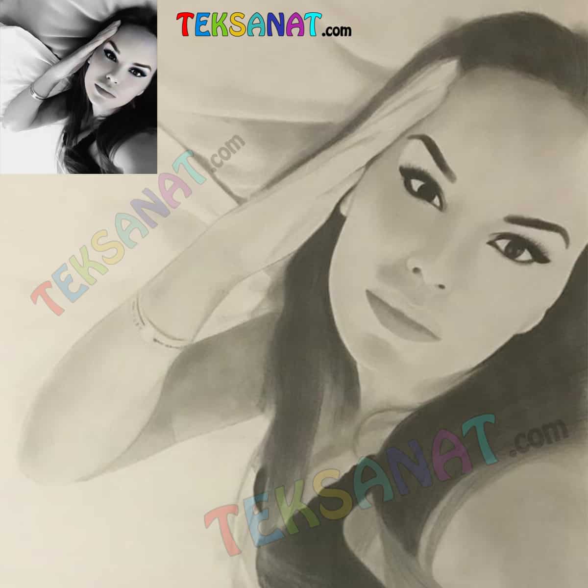 Karakalem Portre Sipariş