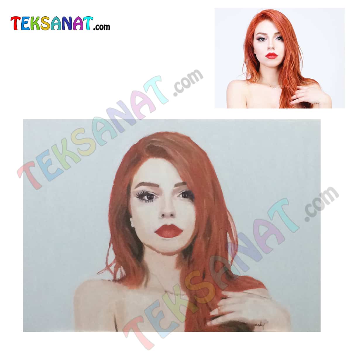 Yağlı Boya Portre Sipariş