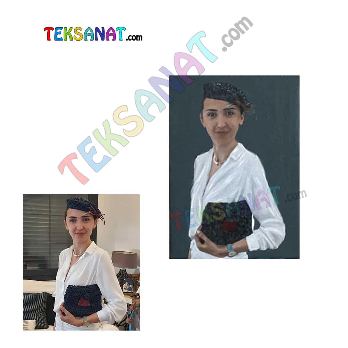 Yağlı Boya Portre Sipariş