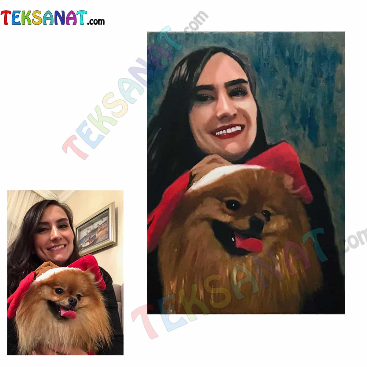 Yağlı Boya Portre Sipariş