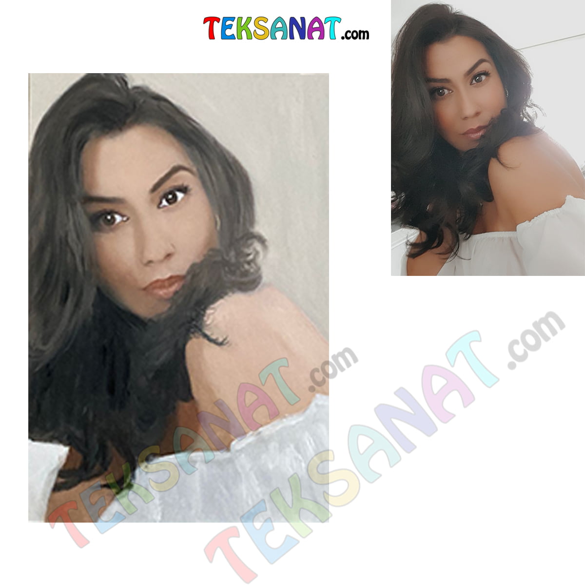 Yağlı Boya Portre Sipariş