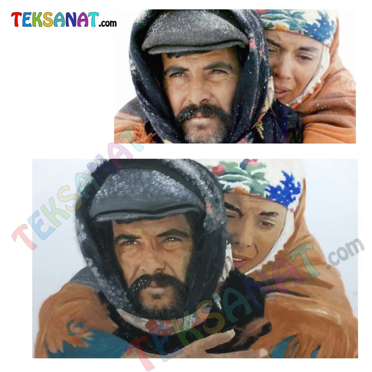 Yağlı Boya Portre Sipariş